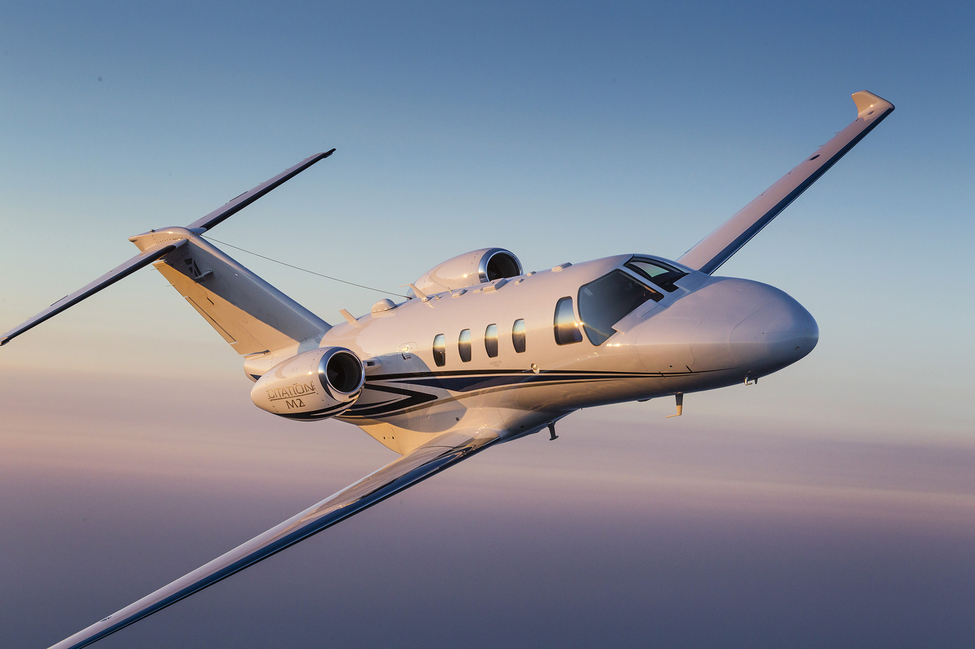 Cessna Citation in flight